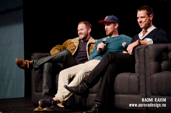 Aaron Ashmore, Sam Huntington & Jason Dohring