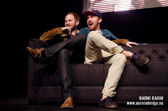 Aaron Ashmore & Sam Huntington