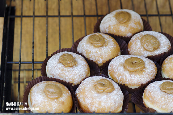 Salted Caramel Donuts at the Cacao food cart