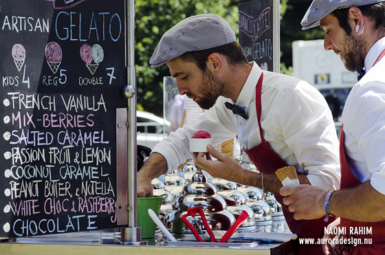 Artisan Gelato served by Frenchmen