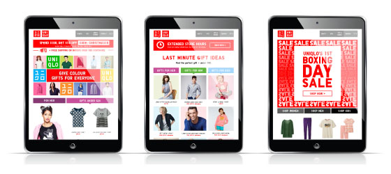 UNIQLO Christmas Sale eDMs