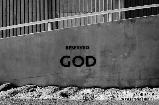 Reserved for God