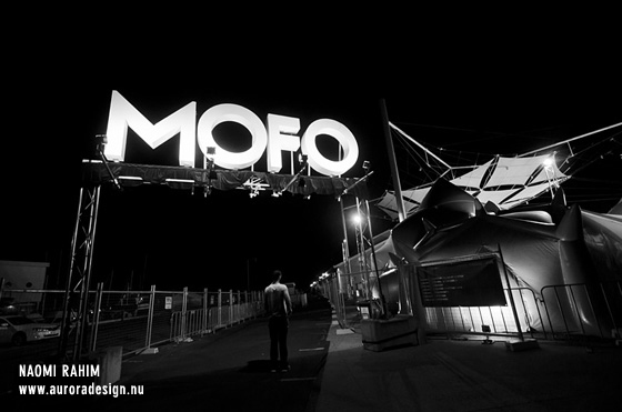MOFO at night in Hobart