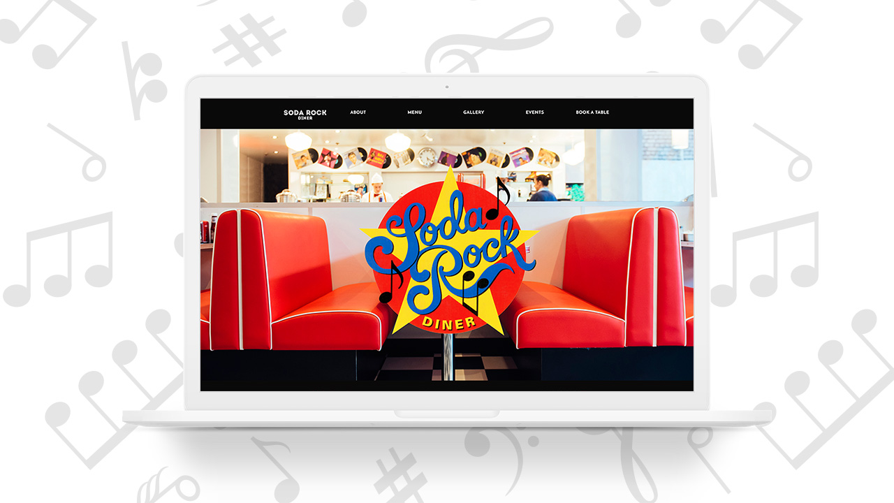 Soda Rock Diner website